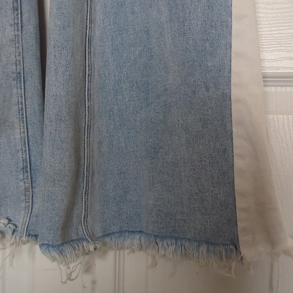 Flying Monkey Two-Tone Flare Jeans - Picture 9 of 15